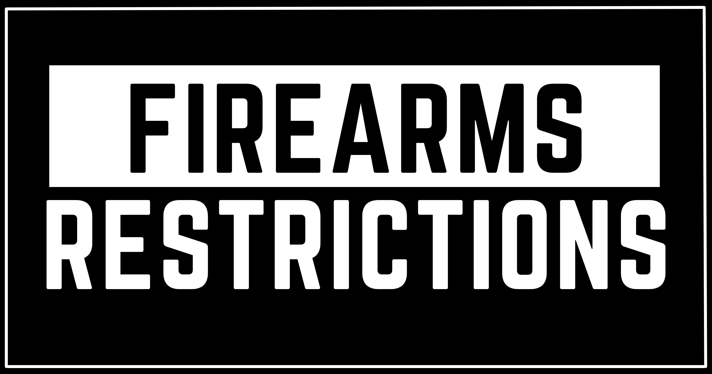 Weapons and Firearms Remain Restricted Ninth Judicial Circuit Court